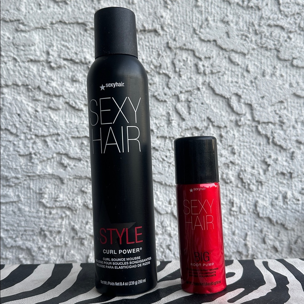 Sexy Hair Style Curl Power and Big Boost Pump Set-brand new.